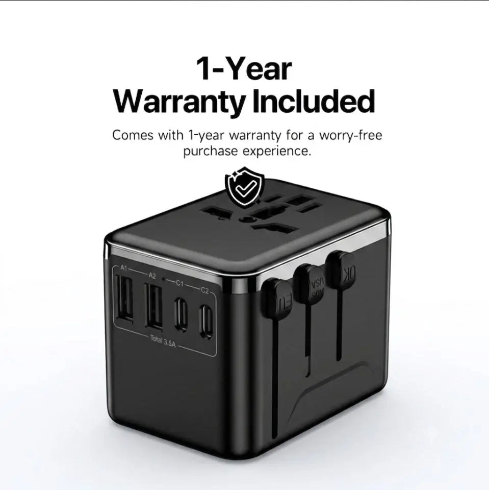 Universal Travel Adapter NZ MARKET CLUB