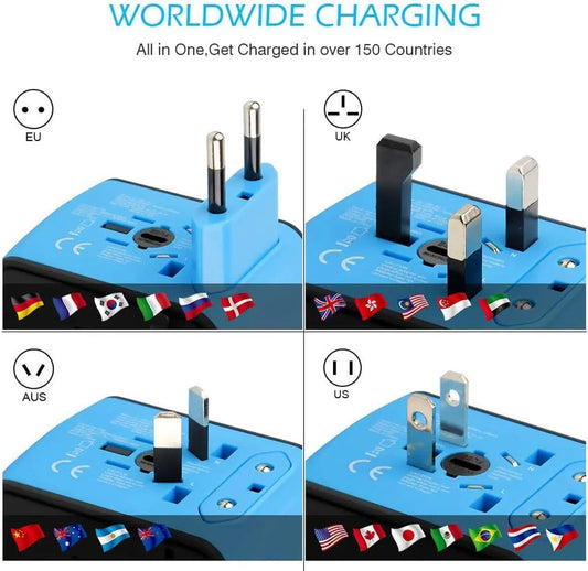 Universal Travel Adapter NZ MARKET CLUB