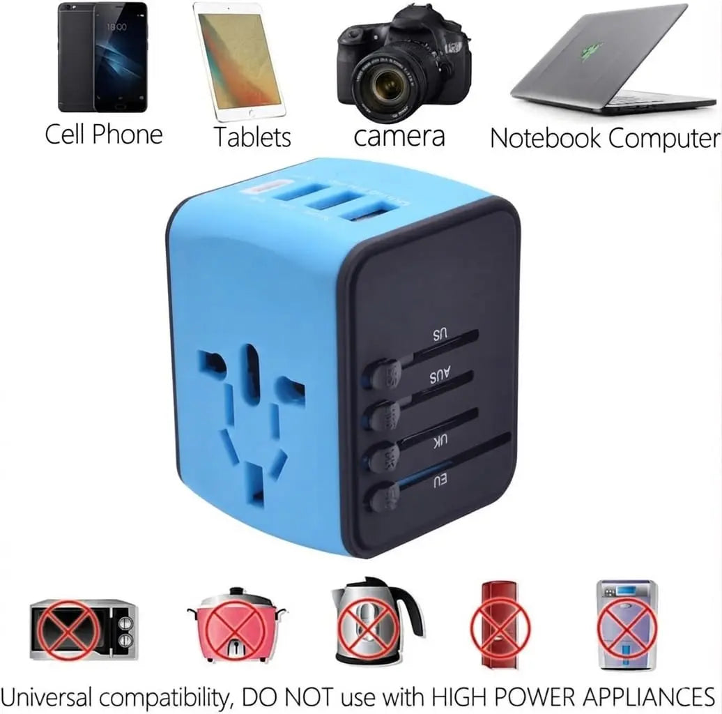 Universal Travel Adapter NZ MARKET CLUB