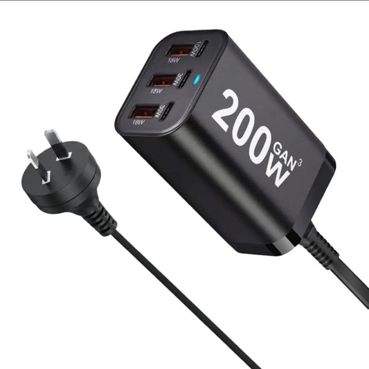 200W Fast Charger NZ MARKET CLUB