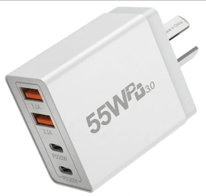 Fast Charger USB & USB-C NZ MARKET CLUB