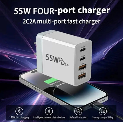 Fast Charger USB & USB-C NZ MARKET CLUB