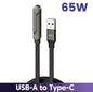 65W Fast Charging Cable with phone stand NZ MARKET CLUB