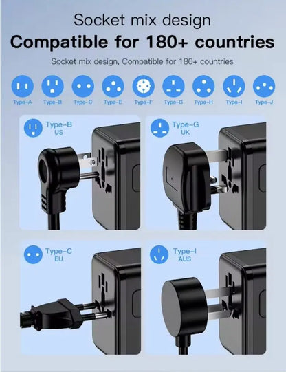 Universal Travel Adapter NZ MARKET CLUB