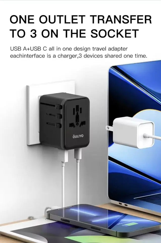 Universal Travel Adapter NZ MARKET CLUB