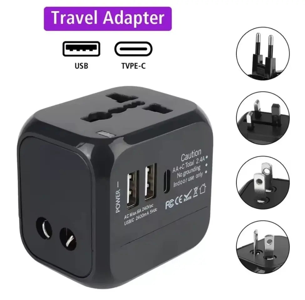 Universal Travel Adapter NZ MARKET CLUB