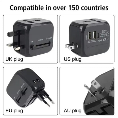 Universal Travel Adapter NZ MARKET CLUB