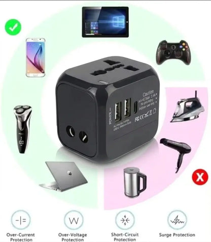 Universal Travel Adapter NZ MARKET CLUB