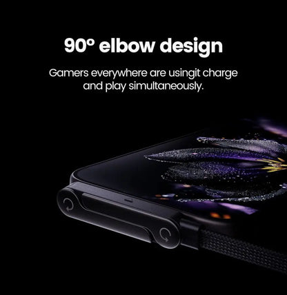 65W Fast Charging Cable with phone stand NZ MARKET CLUB