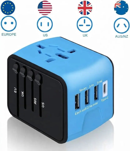 Universal Travel Adapter NZ MARKET CLUB