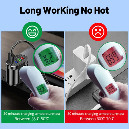 Universal USB Fast Charger Mobile Phone 3.1A Multiple 4 Ports USB Travel Adapter NZ MARKET CLUB
