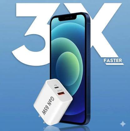 Fast charger 65W GaN NZ MARKET CLUB