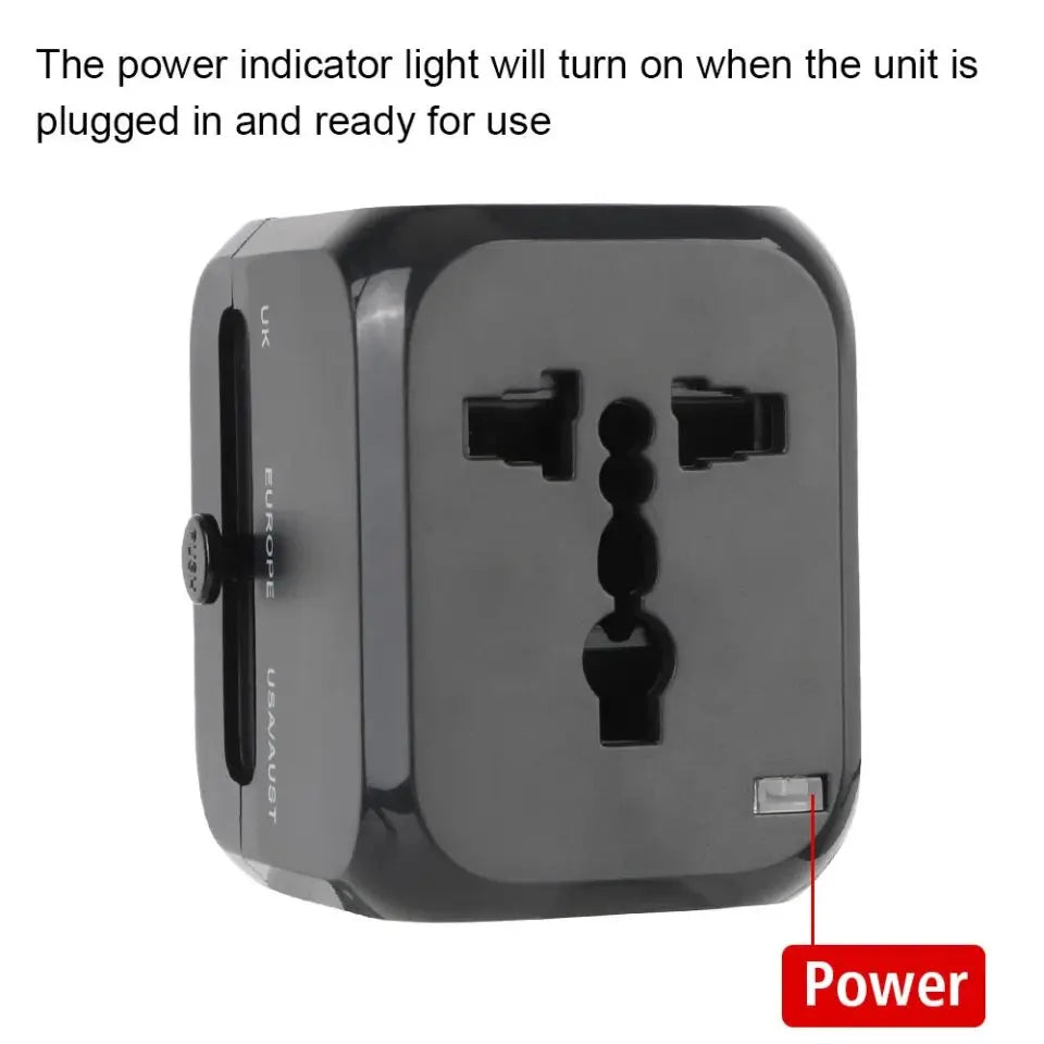 Universal Travel Adapter NZ MARKET CLUB