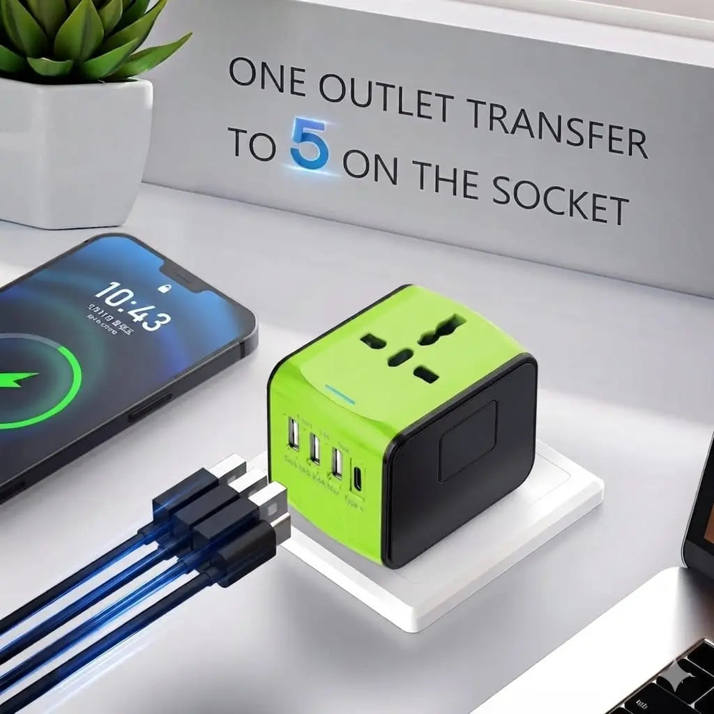 Universal Travel Adapter NZ MARKET CLUB