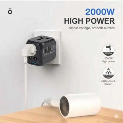 Universal Travel Adapter NZ MARKET CLUB