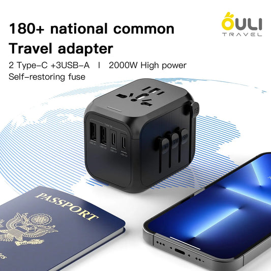 Universal Travel Adapter NZ MARKET CLUB