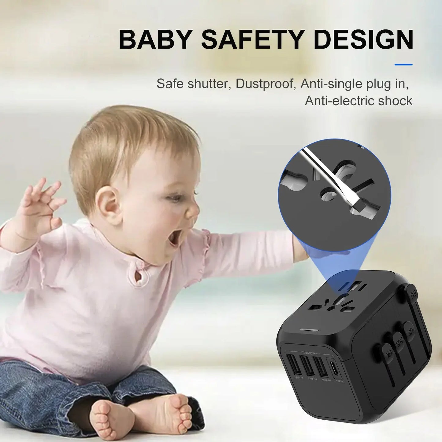 universal travel adapter NZ MARKET CLUB