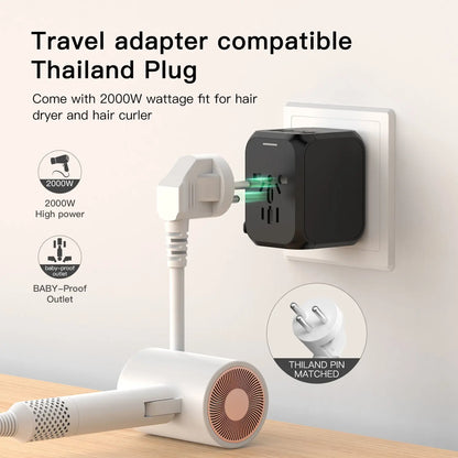 universal travel adapter NZ MARKET CLUB