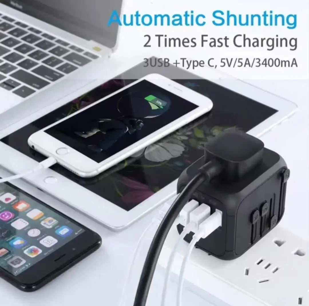 Universal Travel Adapter NZ MARKET CLUB