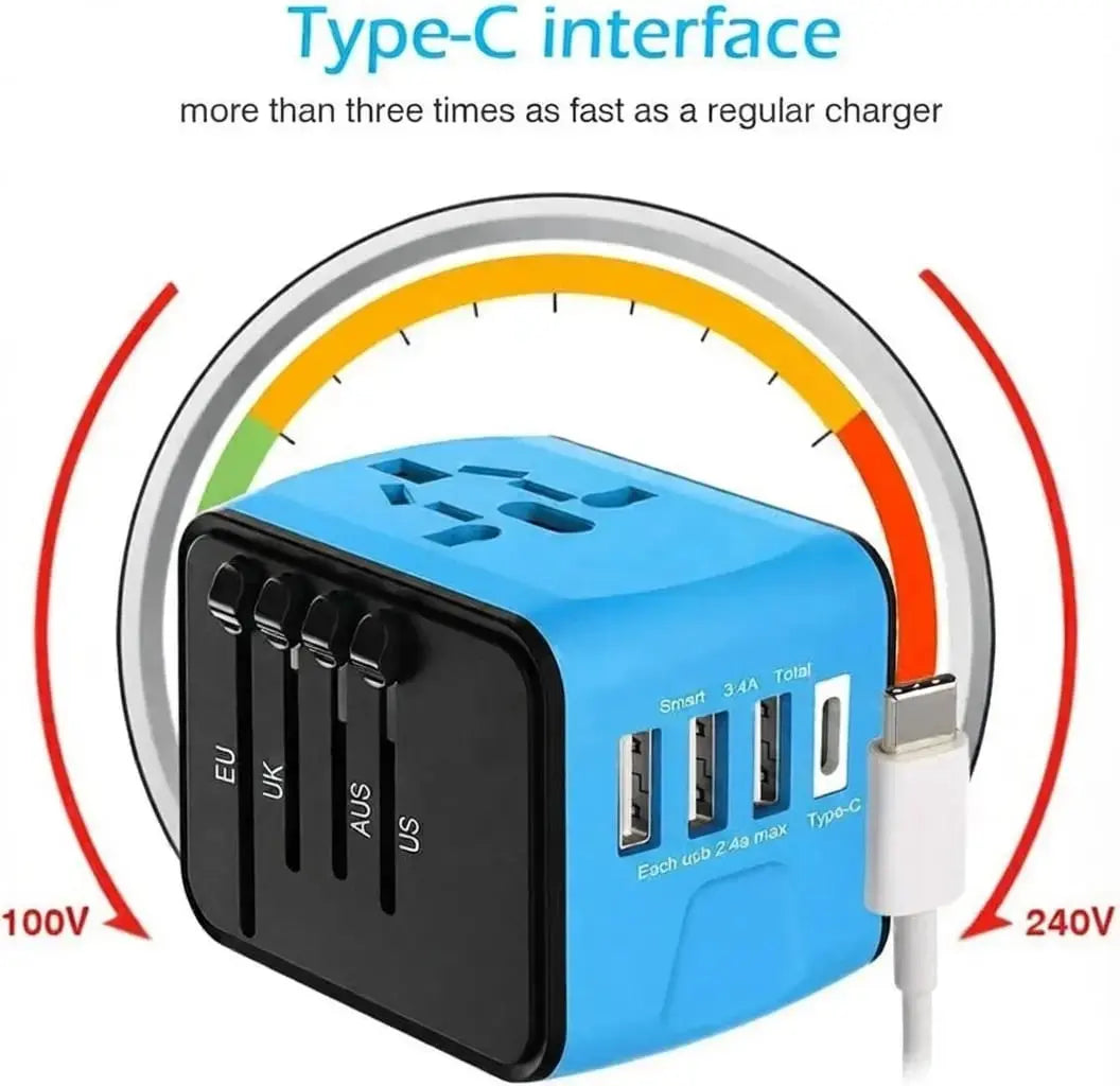 Universal Travel Adapter NZ MARKET CLUB