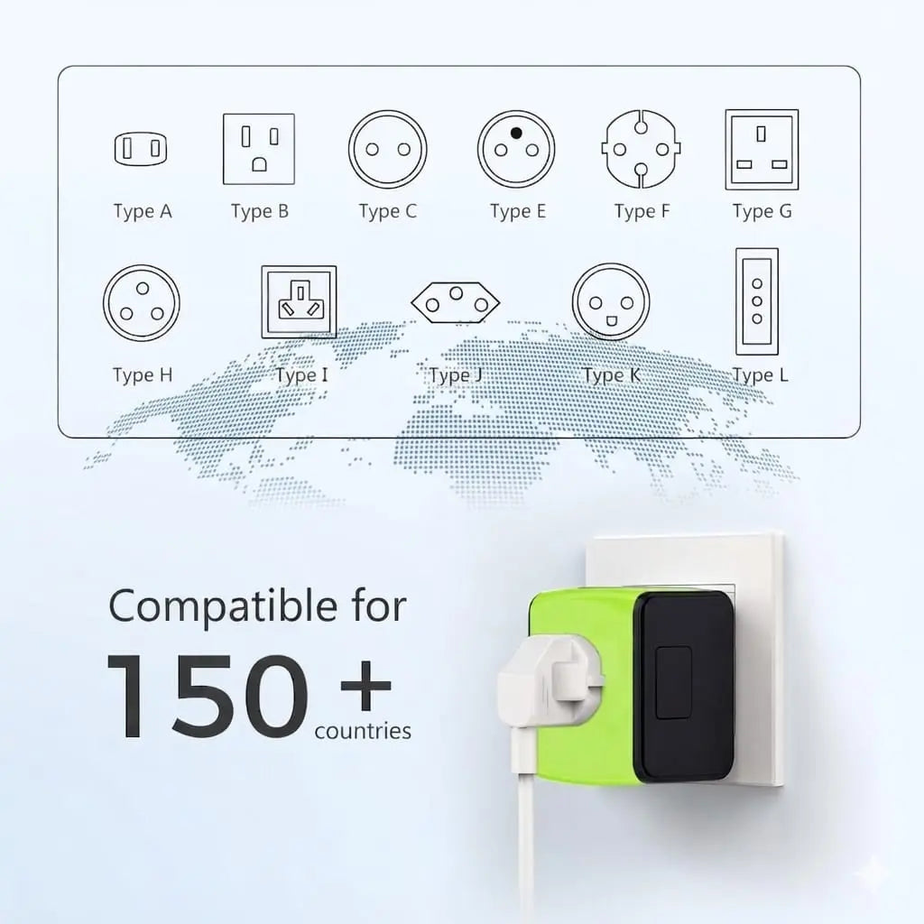 Universal Travel Adapter NZ MARKET CLUB